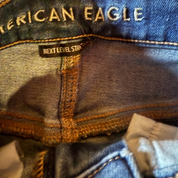 American Eagle Outfitters Dark Blue Skinny Jeans - Picture 4 of 8
